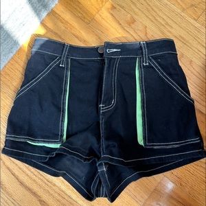 Superdown black shorts